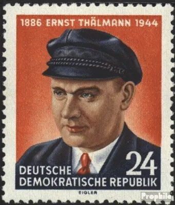 Produktbild von Briefmarken DDR 1954 Mi 432 (kompl.Ausg.) gestempelt 10.Todestag von Thälmann