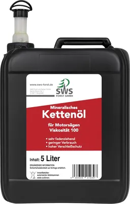 Produktbild von SUPER-OIL Kettenöl Sägekettenöl mit Haftzusatz 5 Liter Kanister