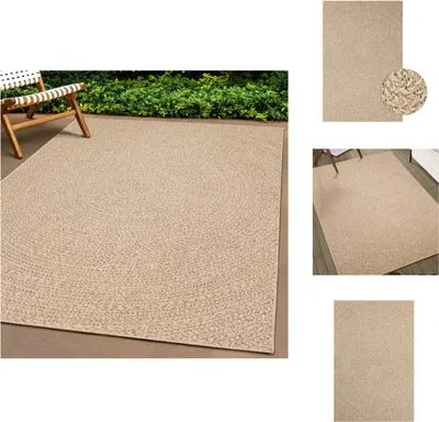 Immagine prodotto di vidaXL Tappeto 140x200 cm effetto juta per interni ed esterni - Tappeti