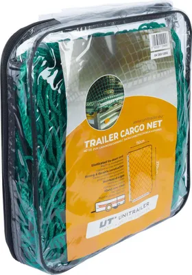 Produktbild von UNITRAILER Ladungssicherungsnetz 2700x1500 mm Anhängernetz mit 6 mm Randkordel Gepäcknetz für PKW Anhänger