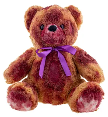 Produktbild von Blutiger Plüsch Teddybär als Halloween Deko