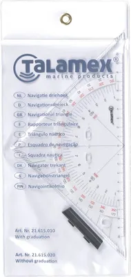 Produktbild von Talamex Navigationsdreieck 25x18x18 Cm Durchsichtig  Durchsichtig One Size
