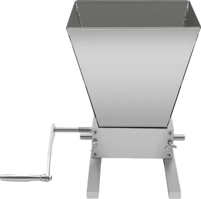 Produktbild von Getreidemühle, manuelle und elektrische Bedienung, einstellbarer Mahlabstand, Silber