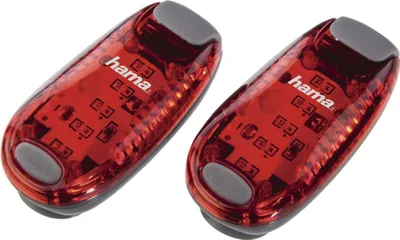 Produktbild von Hama Leuchte LED-Sicherheits-Klemmleuchten, Rot, 2er-Set