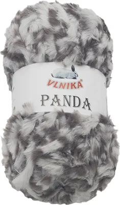 Obrázok produktu pre Priadza PANDA – 100 g / 66 m – hnedá, biela