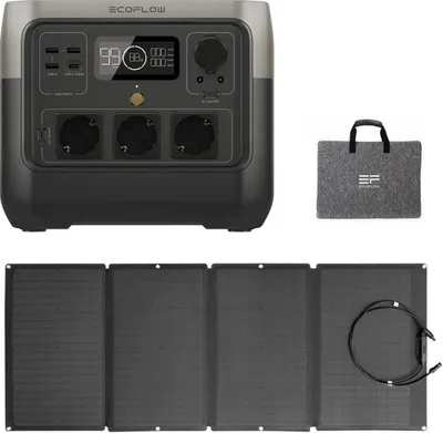 Immagine prodotto di Stazione di alimentazione portatile EcoFlow River 2 Pro + pannello solare da 160 W