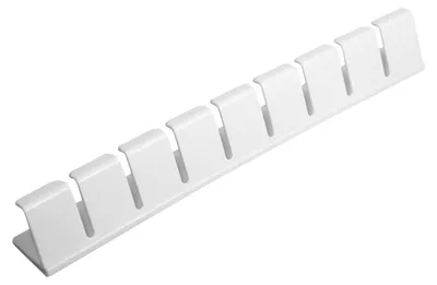 Flessenhouder für Kühlschranktür, 31 cm, 9 Fächer, weiß