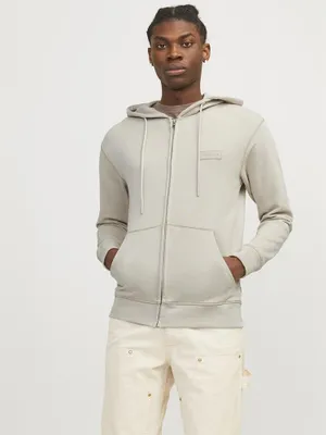 Produktbild von Jack & Jones Faded Reißverschlusspullover Beige L Mann Beige L
