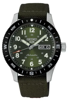 Produktbild von Herrenuhr, Automatikwerk, khakigrünes Zifferblatt - Seiko Modell: HDB008K1