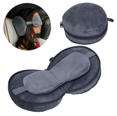 Produktbild von Reise-Kissen Set mit Schlafmaske / Augenmaske