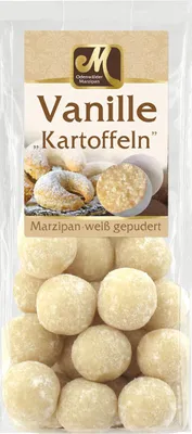 Obrázek produktu pro Odenwälder vanilkový marcipán Brambory Marcipán s bílou polevou 150 g