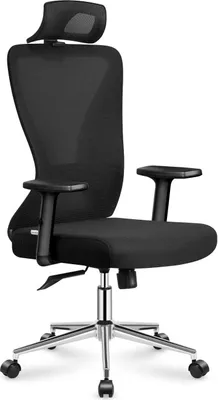 Obrázok produktu pre Ergonomická kancelárska stolička Mark Adler Manager 3.5 s bedrovou opierkou a nastaviteľnou opierkou hlavy Mesh HD do 130 kg sivá