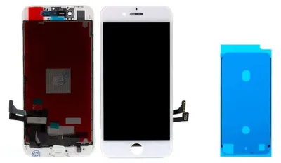 Produktbild von iPhone 8 Display - Set weiß ohne Werkzeug