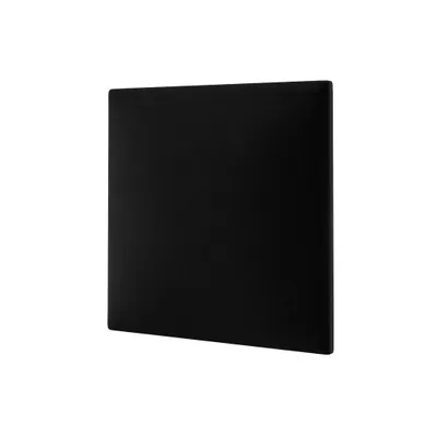 Produktbild von MOLLIS Wandpolster Pflegeleicht Rechteckig 30x30 cm Schwarz – Polsterpaneel, Wandkissen, Stoff-Wandpaneel, Bettkopfteil, Schallschutz, Aufprallschutz