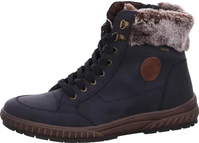 Image de Romika  Chaussures pour femmes Bottes à lacets Bleu Loisirs, pointure : 39 EU