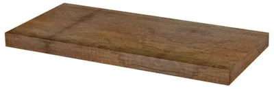 Image de Plateau de lavabo Sapho AVICE 80 x 39 cm, épaisseur 5 cm, aspect bois ancien