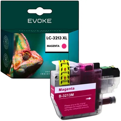 Produktbild von Evoke kompatible Tinte für Brother LC-3213 LC3213 LC3213M Magenta 7 ml 280 Seiten DCP-J572DW J774DW J772DW