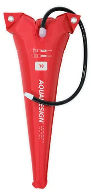 Immagine prodotto di Aquadesign Sacca di galleggiamento 8 L per la prua di kayak lunghi - Rosso
