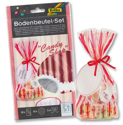 Obrázek produktu pro Sada spodních sáčků Candy Shop bezpečná pro balení potravin 10 kusů