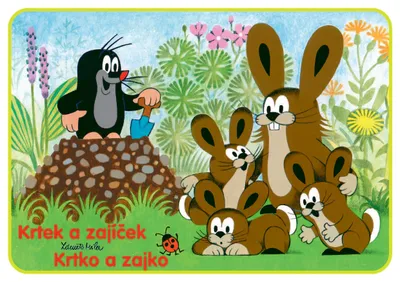 Produktbild von Ausmalbilder Maulwurf und Hase A5