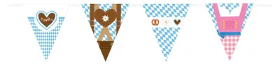 Zdjęcie produktu dla Łańcuszek z proporczykiem  dirndl & lederhosen