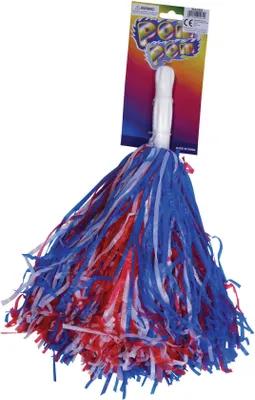 Immagine prodotto di Accessori per costume a pompon nei colori rosso, bianco e blu