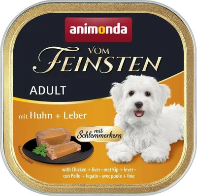 Image de Animonda Vom Feinsten Adult Noyau gourmand avec poulet & foie 150gx22