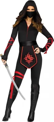 Produktbild von y Ninja Assassin Frauenkostuem Größe: S