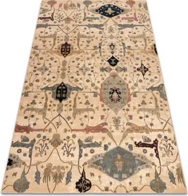 Produktbild von Wollteppich POLONIA Persej orientalisch creme beige 170x235 cm