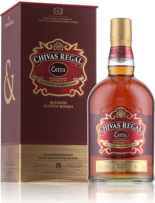 Produktbild von Chivas Regal EXTRA OLOROSO SHERRY CASK Blended Scotch Whisky 43% Vol. 1l in Geschenkbox