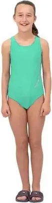 Image de Maillot de bain Squba Training Vert 12 ans Filles Vert 12 ans