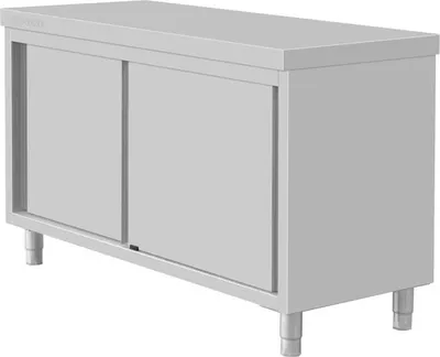 Produktbild von Vogue Standbodenschrank Edelstahl 900x1500x600mm