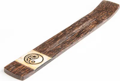 Produktbild von Räucherstäbchenhalter - Yin Yang Africa Style aus Holz