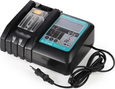 Image de Chargeur Li-ion DC18RCT pour chargeur Makita 18 V 14,4 V BL1830 Bl1430 DC18RC DC18RA Outil électrique 3A courant de charge
