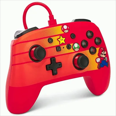 Image de Contrôleur Switch amélioré câblé Mario Speedster PowerA