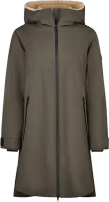 Produktbild von Pikeur Damen Raincoat Wintermantel wasserdicht deep khaki Sports HW 25, Größe:38