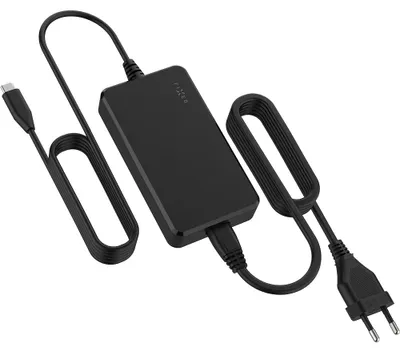 Zdjęcie produktu dla Ładowarka sieciowa GaN 100W z portem USB-C PD 3.0, stacjonarna ładowarka, przeznaczona do laptopów i innych urządzeń, kolor czarny