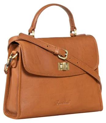 Produktbild von Benthill Handtasche Damen Leder Klein | Henkeltasche aus hochwertigem Rindsleder | Schultertasche Vintage | Frauen Tasche