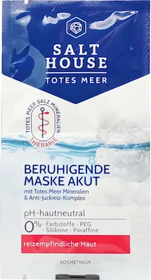 Produktbild von Salthouse Gesichtsmaske BERUHIGENDE MASKE AKUT 2x7ml Anti-Juckreiz Totes Meer