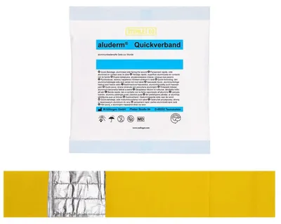 Produktbild von Quickverband aluderm groß