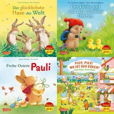 Produktbild von Maxi-Pixi-4er-Set 102: Endlich Frühling! (4x1 Exemplar)