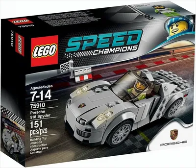 Produktbild von LEGO 75910 - Speed Champions Porsche 918 Spyder