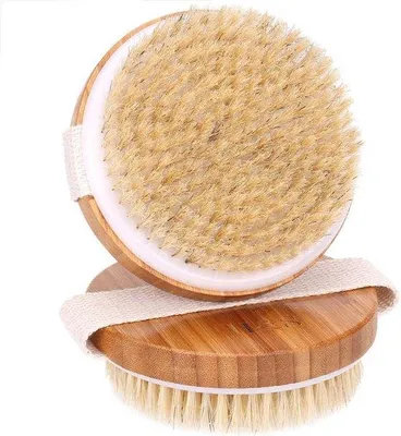 Productafbeelding van Lichaamsborstel Set (2 stuks) voor Diepe Reiniging en Exfoliatie