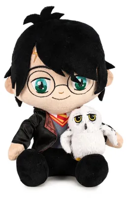 Zdjęcie produktu dla PLAY BY PLAY - Pluszowa Maskotka Harry Potter z Hedwigą 29 cm