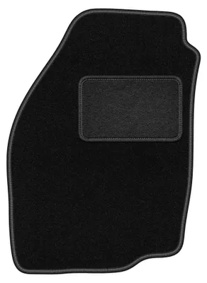 Image de Tapis conducteur en moquette pour Suzuki Baleno I 1995-2007 (à hayon/berline/break) – 1 pièce, noir, sur mesure – Wielganizator LUX