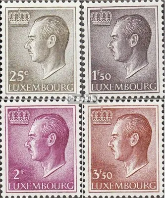 Produktbild von Briefmarken Luxemburg 1966 Mi 725x-728x (kompl.Ausg.) postfrisch Jean