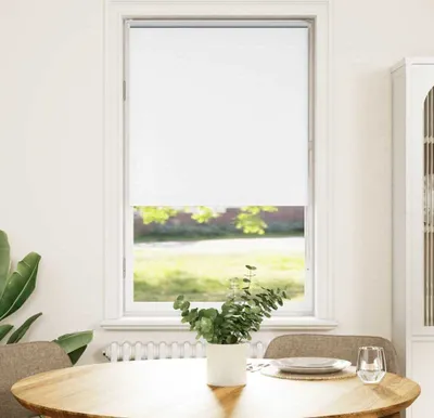 Produktbild von "2026"Cloris Verdunkelungsrollo Weiß 70x175cm Stoffbreite 65,7cm Polyester - Rollos eleganten707672