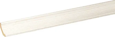 Produktbild von Hohlkehlleiste Esche weiß 2400 x 22 x 22 mm