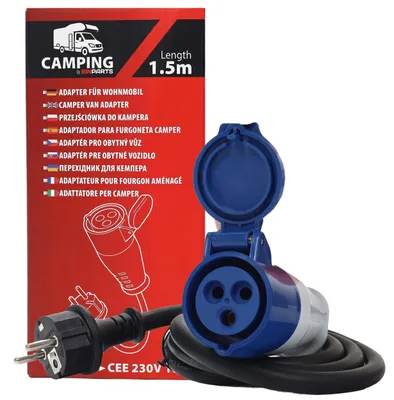 Zdjęcie produktu dla Epta18 Adapter Cee-Schuko 230V 16A Ip44 1,5 M