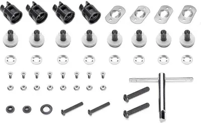Produktbild von Givi 10rquick Release Montagesatz Silber  Silber One Size